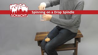 Spinning on a Drop Spindle [upl. by Notlit]