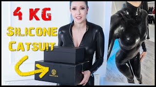 Trying to get into a 4kg 😲 Silicone Suit by Smitizen [upl. by Mahtal]