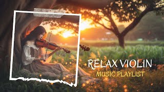 4K l Immerse Yourself in Soothing Violin Music l Relaxing violin Music l violin soothing autumn [upl. by Euell837]