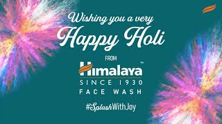 Happy Holi  Himalaya Face Wash range  Skin loving face wash  Parabenfree  Soapfree [upl. by Asira]