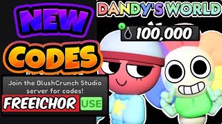 NEW CODES ALL WORKING CODES FOR DANDYS WORLD IN NOVEMBER 2024 ROBLOX DANDYS WORLD CODES [upl. by Atselec135]