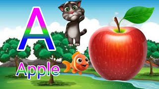 A for apple b for ballc for cat abcd phonics songalphabetsEnglish vornamalaabcsongupendratv [upl. by Evette]