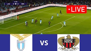 🔴Lazio VS Nice LIVE FOOTBALL MATCH TODAY I Lazio Football Live I Pes 21 Game [upl. by Olfe96]