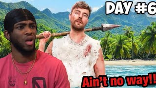 MrBeast 7 Days Stranded On An Island  REACTION [upl. by Panayiotis737]