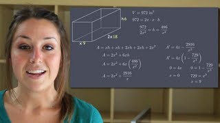 Optimization  Calculus KristaKingMath [upl. by Fenner530]