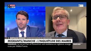 MigrantsManche  Linquiètude des Maires  CNews [upl. by Wsan719]