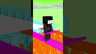 Who you want to help guys Aphmau or Noob Girl Ladder Run Challenge shorts fypシ゚ fypシ゚viral [upl. by Swanson176]