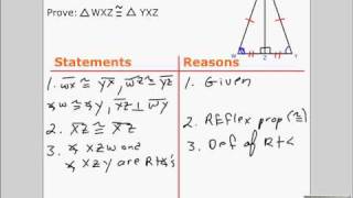 Congruent Figures Part 3  Proving Triangles Congruent  Definition of Congruent Triangles 41 [upl. by Ainotahs]