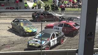 2023 Boonville Fair Afternoon Demo Derby Heat 4 Midsize [upl. by Salohcim]