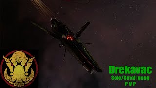 Eve Online  Drekavac SoloSmall gang PvP in Wormhole [upl. by Wash521]