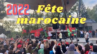 La fête marocaine à Montréal  30 juillet 2022 canada عيدالعرش [upl. by Ecirtael]