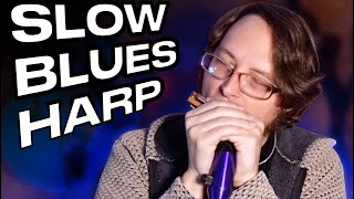 Amplified Slow Blues Harmonica [upl. by Ahcurb]