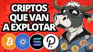 ✅TE HARÁN GANAR DINERO😱Noticias Criptomonedas HOYBitcoin ETH Cardano SOL DOT LINK BNB ONDO ICP [upl. by Klayman478]