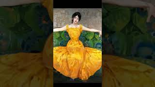 YELLOW DRESS  Max Kurzweil art evolution anime arthistory ia [upl. by Hayton600]