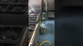 Commercial kitchen gas appliance installation [upl. by Parrisch]