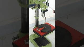 Drill press disc sander attachment diyproject homemade drillhack [upl. by Donica]