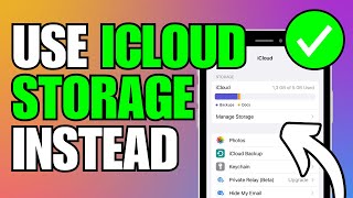 How To Fix iPhone Storage Full But iCloud Has Space [upl. by Clancy414]