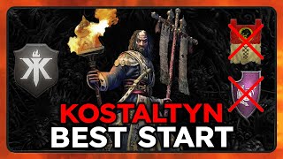 Kostaltyn best start  Total war Warhammer 3 [upl. by Sapowith]