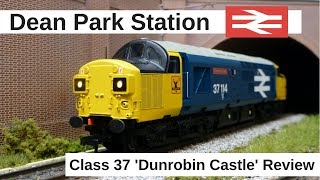 Dean Park Station Video 166  Class 37 Dunrobin Castle Review [upl. by Giraldo]