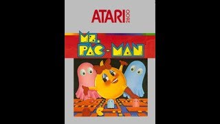 Ms PacMan  Atari 2600  Happy Birthday Lycralove VenomLive [upl. by Rikahs543]