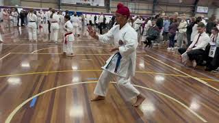 GKR Karate State Tournament Championship Victoria Melbourne Australia [upl. by Ytrebil950]