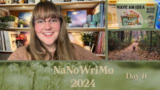 I Found My Next Project  NaNoWriMo 2024 Day 11 [upl. by Ainimre]