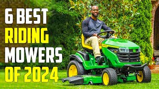 Best Riding Mower 2024  Top 5 Best Riding Lawn Mowers 2024 [upl. by Ahcurb]