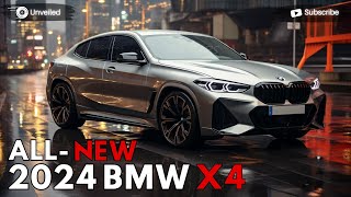 2024 BMW x4 Unveiled  The Best BMW Compact Luxury SUV [upl. by Noyart]