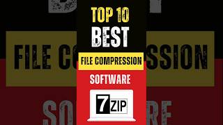 Top 10 Best File Compression Software for 2024 [upl. by Eirhtug]