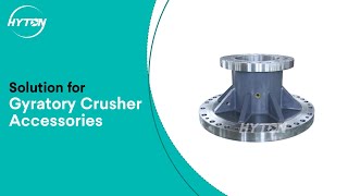 Cylinder Piston Apply to CG820 Gyratory Crusher [upl. by Halford]