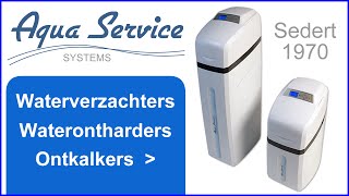 Waterverzachter Aqua Service Prijs amp Info Aanvragen Waterverzachters Waterontharder Ontkalker [upl. by Ellenoj]