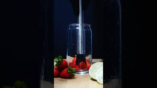 Strawberry Mojito 🍓 Delicious 🥰😋  Heaven CookHub 👨‍🍳 mocktail strawberry [upl. by Wrigley]