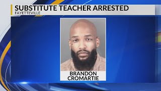 Substitute teacher arrested in Fayetteville [upl. by Etak592]