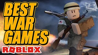 Top 10 Roblox War Games in 2022 [upl. by Ellennahs]