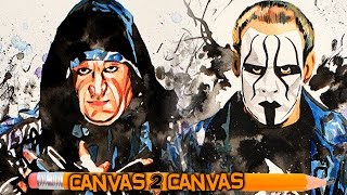 The Deadman and The Icon clash on the canvas WWE Canvas 2 Canvas [upl. by Ahseekal]