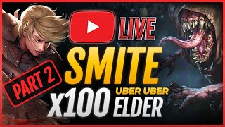 x100 Uber Uber ELDER PART 2🔴SMITE Warden Build Blasting PoE 325 [upl. by Eecyac]