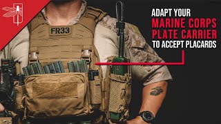 HALEY STRATEGIC  How to adapt your USMC Gen III PLATE CARRIER to accept PLACARDS [upl. by Petula]