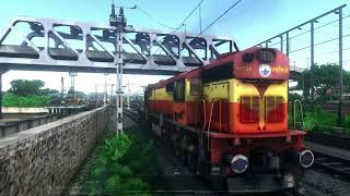 REALISTIC SHUNTING DUTY AND WASHING COACHES AT SECUNDERABAD STATION  SCR ROUTE FULLHD [upl. by Akemaj]