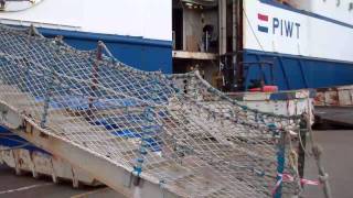 Big Fishing Trawler SCH 123  Scheveningen NL [upl. by Ahsilek]