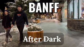 Banff After Dark  Discovering The Thriving Nightlife Scene Banff National Park banffnationalpark [upl. by Phail]