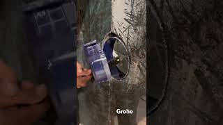 Grohe Thermostatic Diverter plumbingcompany plumbingservices reels plumber plumber [upl. by Kenway14]