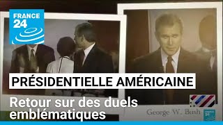 Présidentielle américaine  retour sur des duels emblématiques qui ont marqué lhistoire [upl. by Ennadroj983]