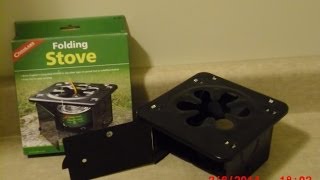 Coghlans Folding Stove Review [upl. by Nnaira]