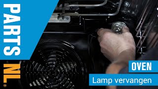 Lamp vervangen van oven PartsNL uitleg [upl. by Aira]