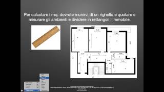 TUTORIAL CALCOLO METRI QUADRI COMMERCIALI [upl. by Mattheus222]