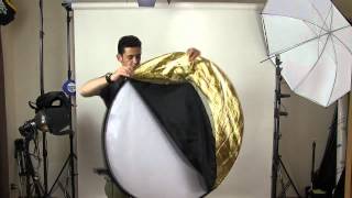 5 in 1 Reflector  Flag  Diffuser  110cm  43 inch [upl. by Aivart]