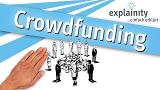 Crowdfunding einfach erklärt explainity® Erklärvideo [upl. by Tshombe686]