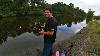 Louisiana Bayou Fishing 🇺🇸 [upl. by Gavriella]