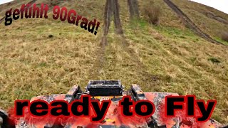 Offroad 2023 Steigung extrem gefühlt 90Grad😱 12Atvs2 SidebySides💥Quadvlog DevilRider 💯 [upl. by Nadabus]