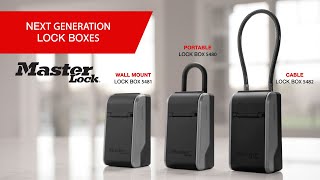 Master Lock Next Generation Lock Boxes [upl. by Sophy]